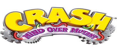 Crash Mind Over Mutant title screen for Playstation 2